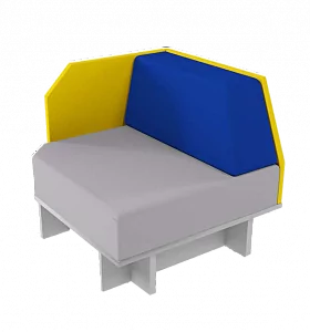 Модульный диван D2, 100 х 90 х 87 см